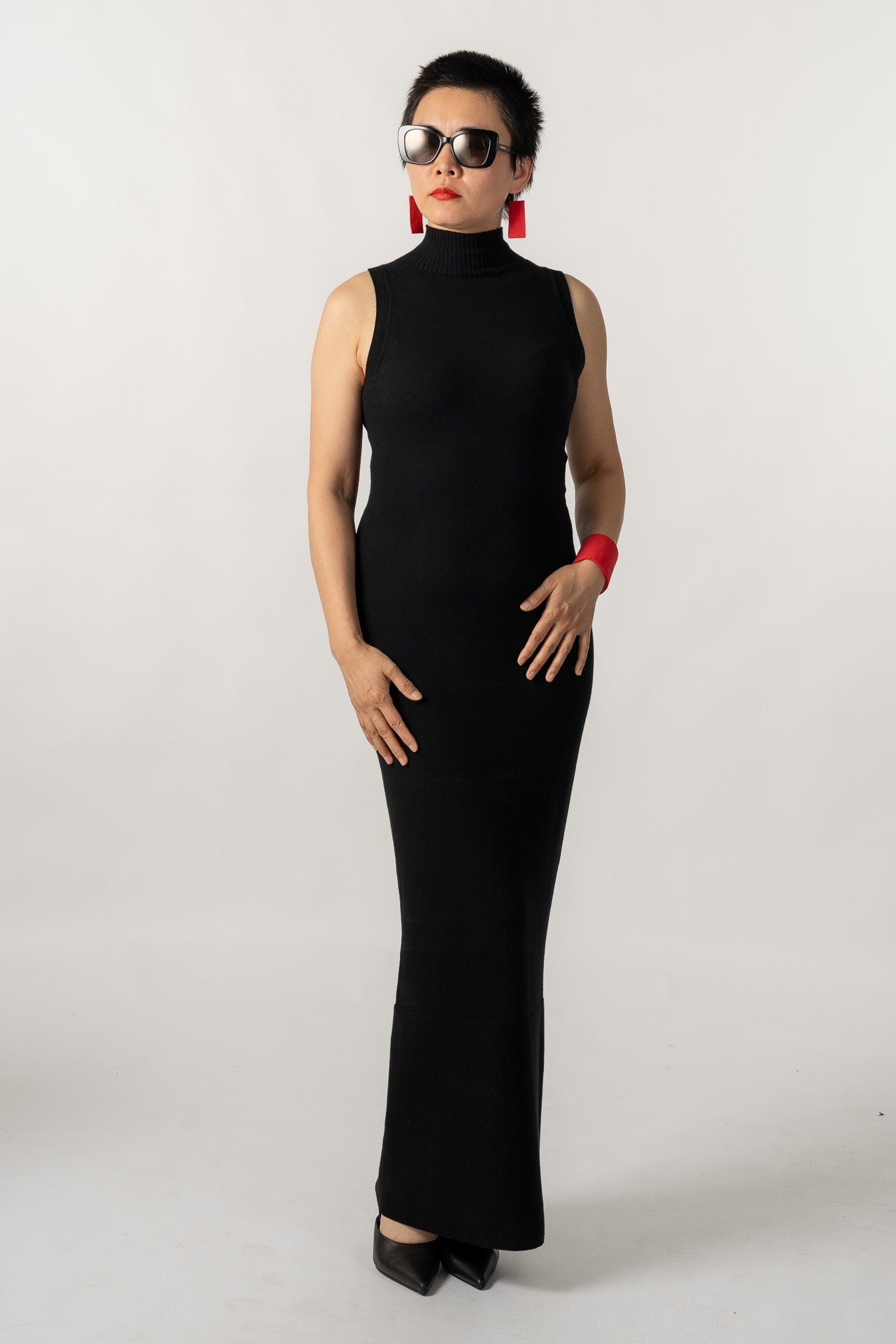 The Olivia Dress (Mock Neck)