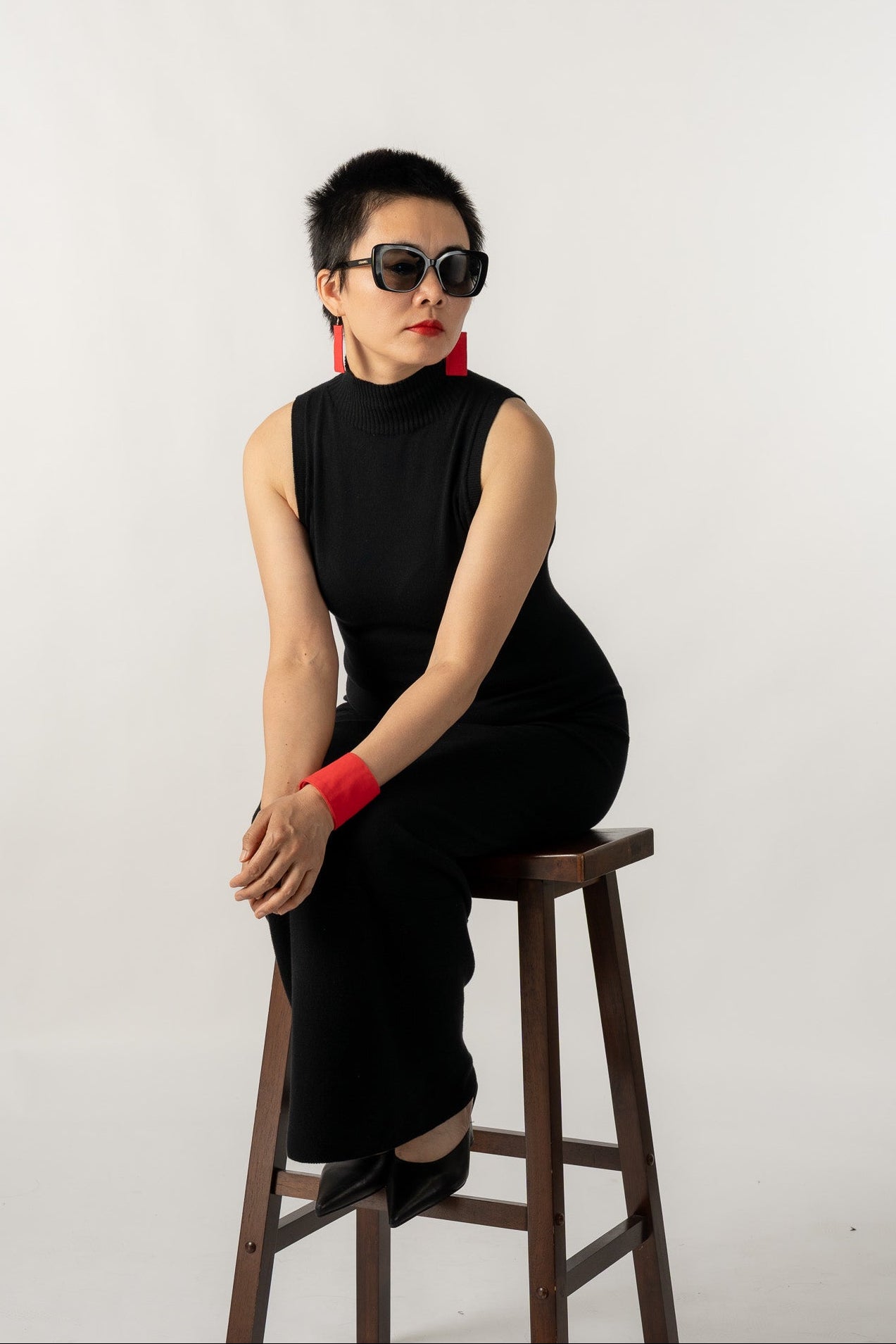 The Olivia Dress (Mock Neck)