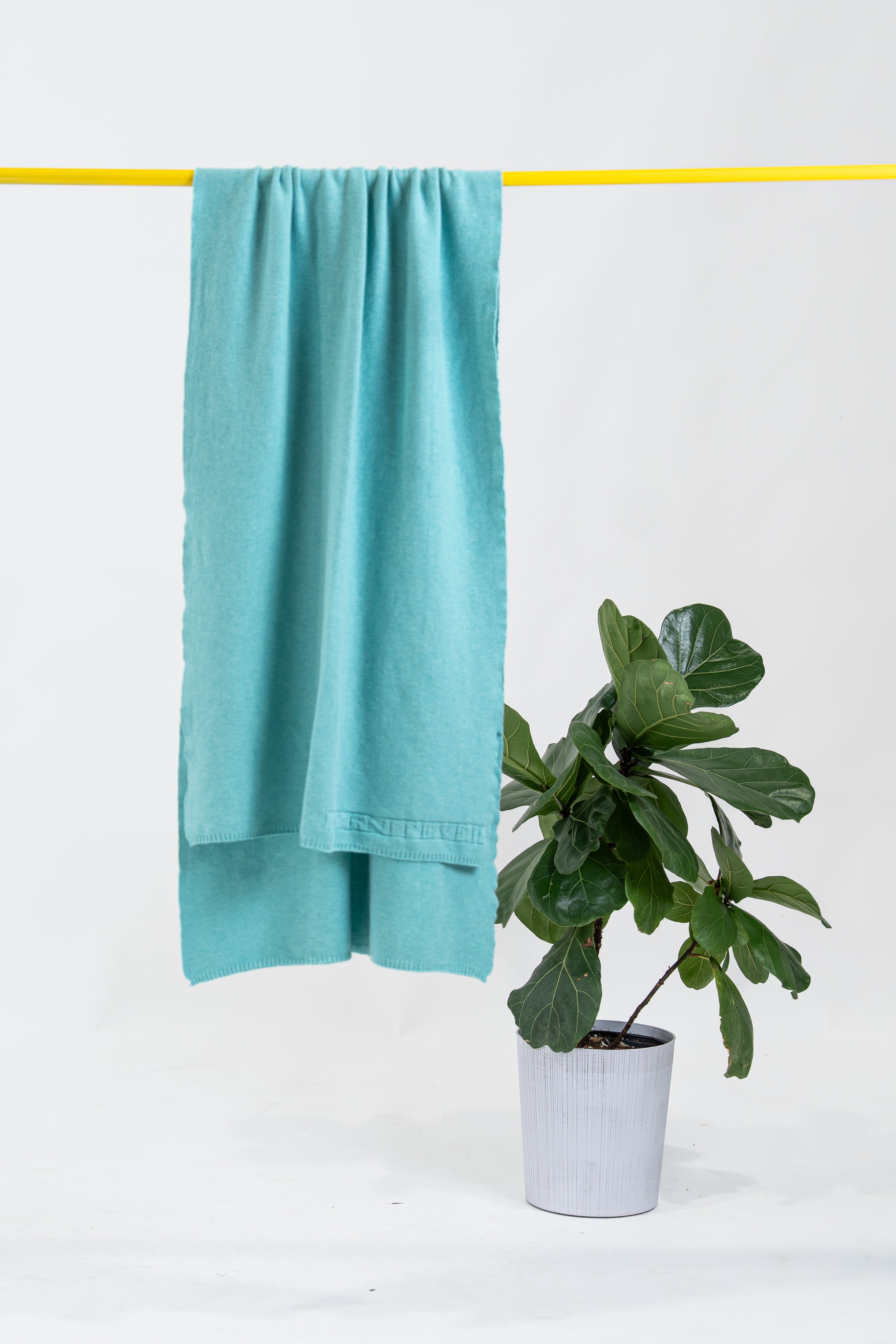 Scarf in Cyan